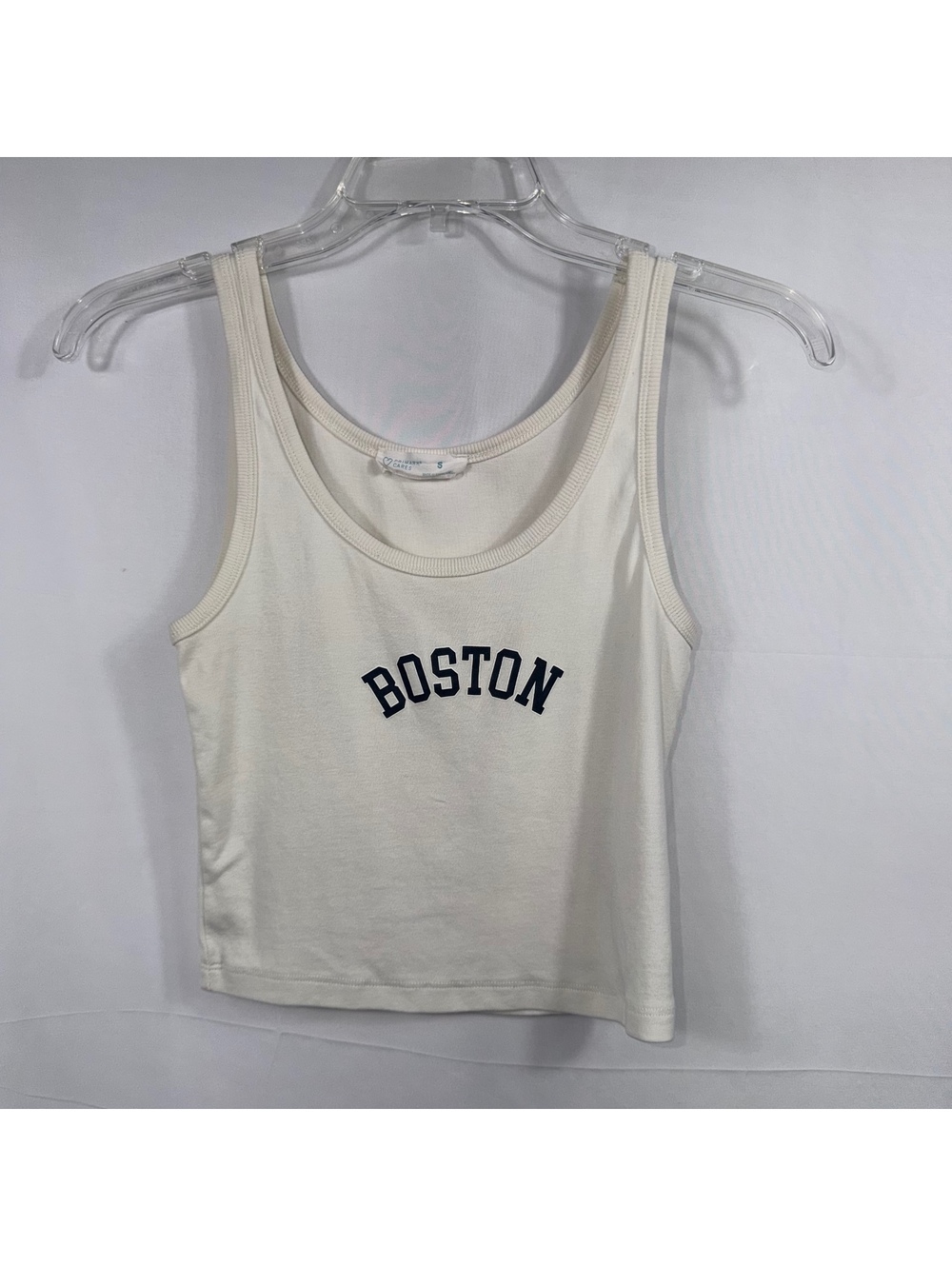 Primark Cares Boston Crop Tank Top Size S